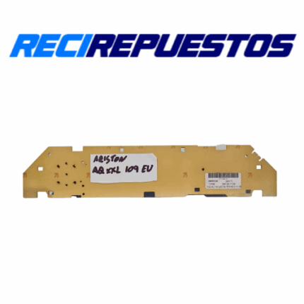 Placa Panel Frontal lavadora Ariston AQXXL 109 EU