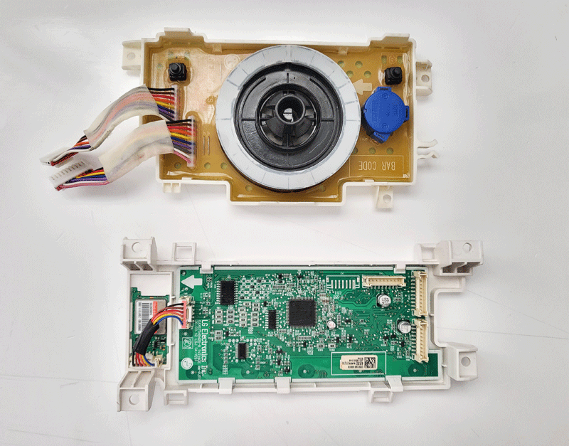 Modulo/Placa Frontal Lavadora LG EBR31484330