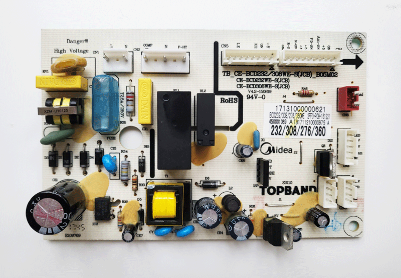 Modulo/Placa Frigorífico Corbero/Benavent TB_CE-BCD232/308WE-S