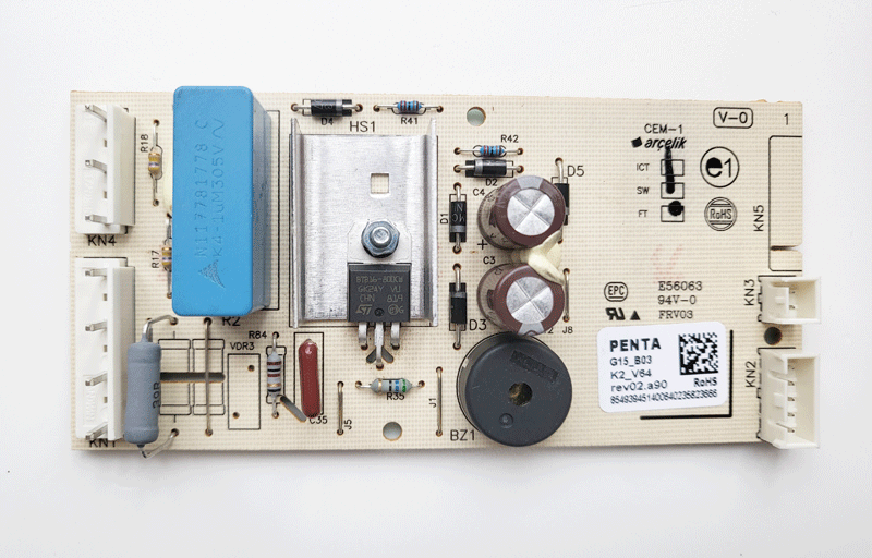 Modulo/Placa Frigorífico Beko CFP1691B