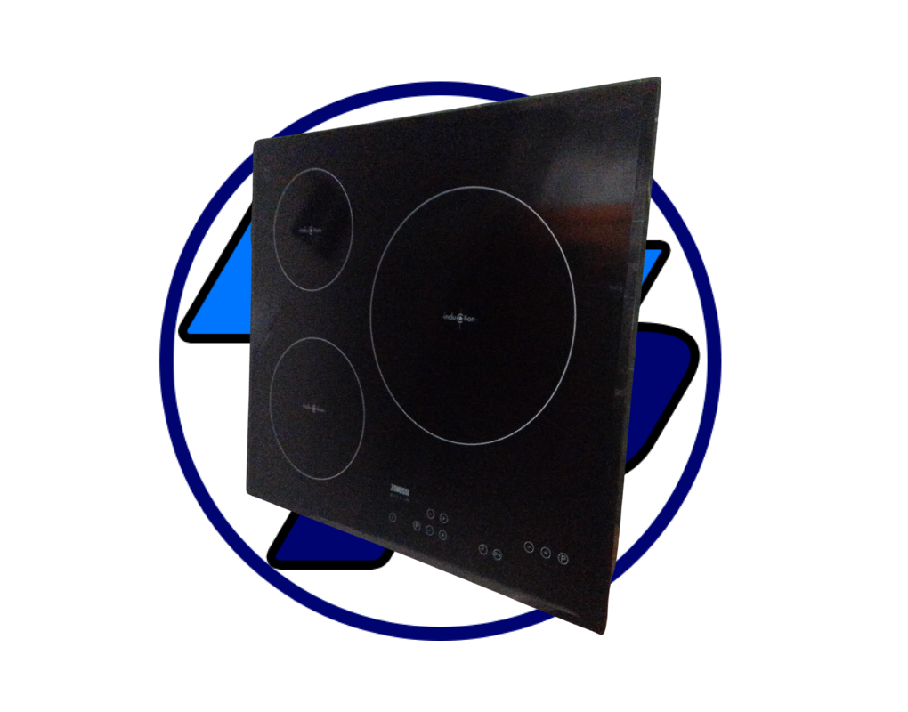 Cristal vitrocerámica Zanussi indution 3 fuegos