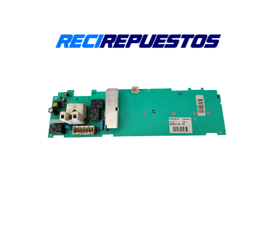 Modulo/Placa Lavadora Siemens 5WK51361-04