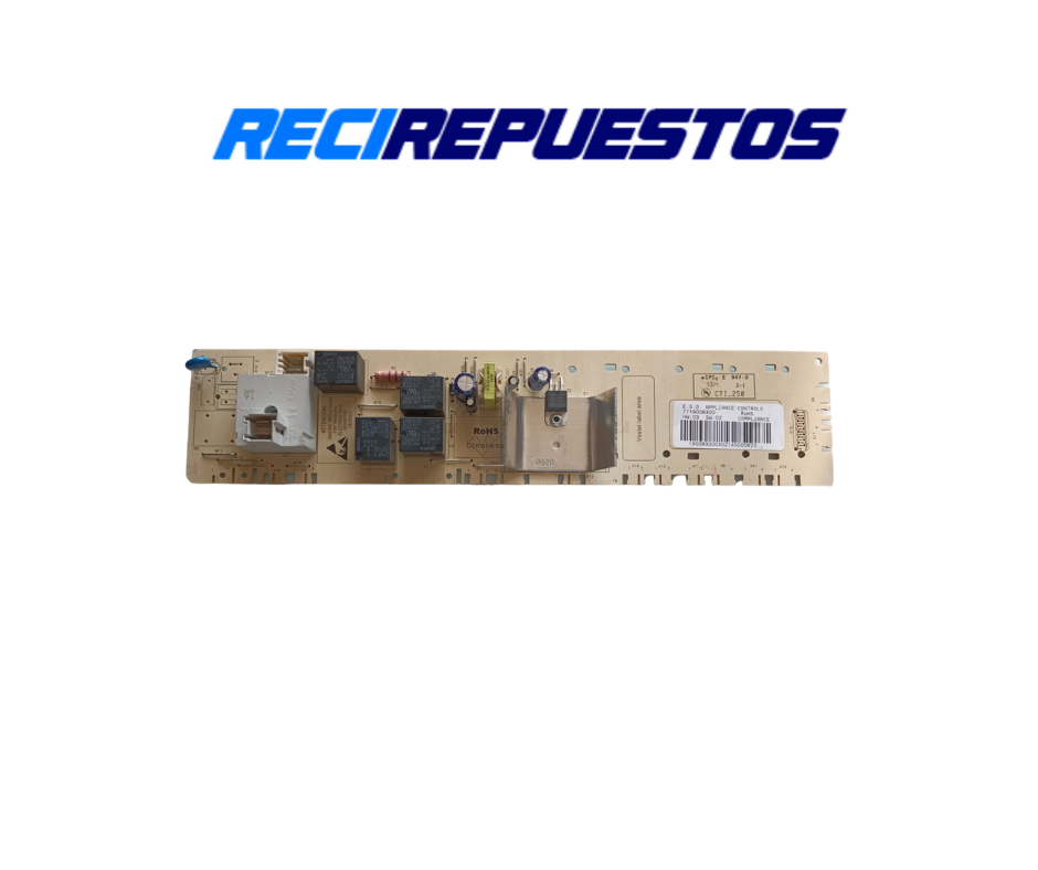 Modulo/placa lavadora Haier 7719008300