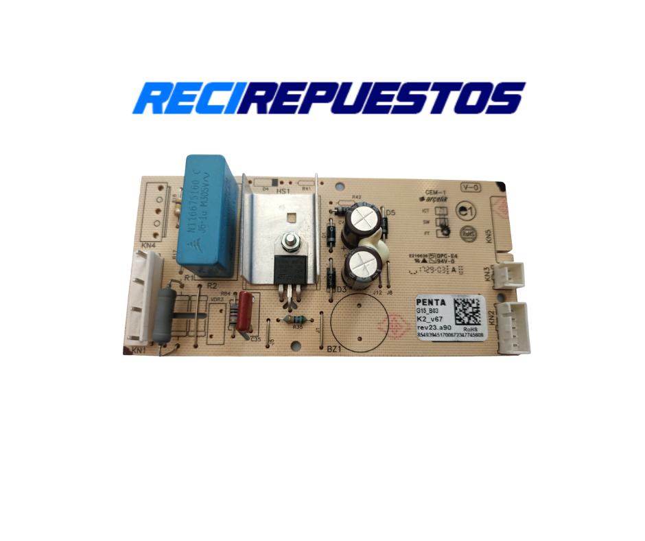 Modulo/placa frigorífico Beko G15_B03