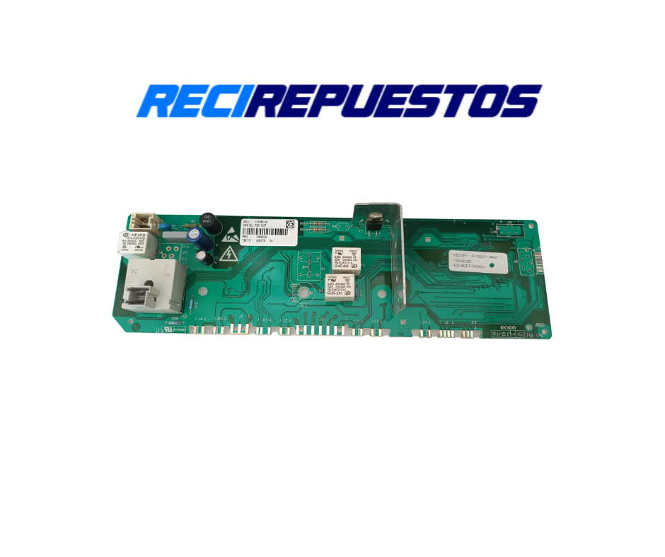 Modulo electrónica lavadora Vestel, Ecron LEV-1005